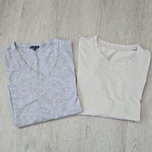 Theory 100% Prima Cotton T-shirts Bundle Size S